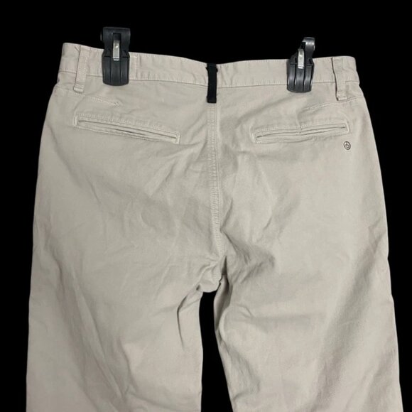Rag & Bone New York Fit 2 Classic Drizzle Gray Khaki Chino Pants Mens Size 33 - Picture 4 of 6
